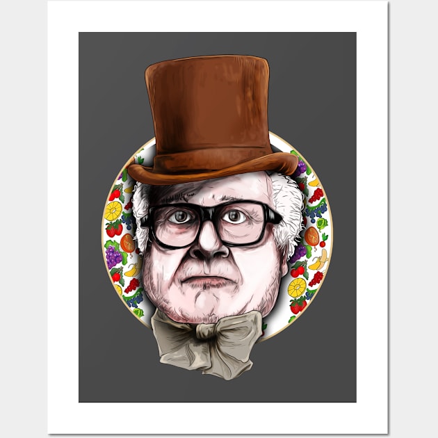 Willy Wonka DeVito Wall Art by Harley Warren